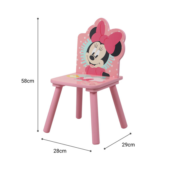 Minnie mouse table 2024 and chair set